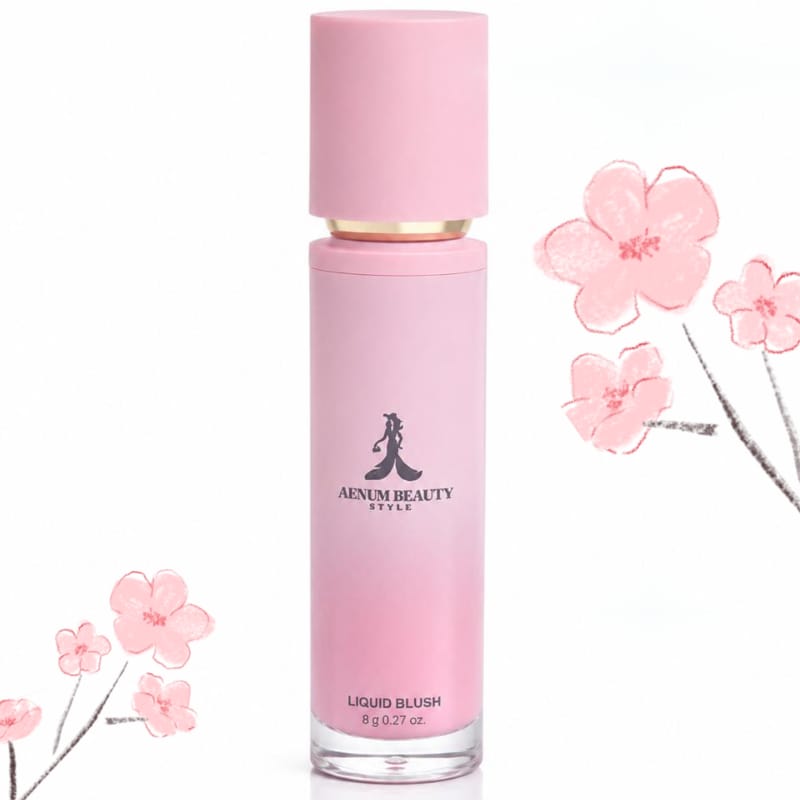 Aenum Beauty Liquid Blush, Shining cheeks, Feel natural Baby Pink 02
