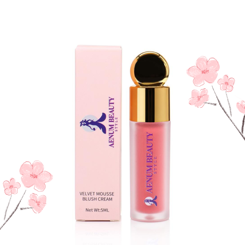 Velvet Silky Mousse Blush Aenum Beauty 05